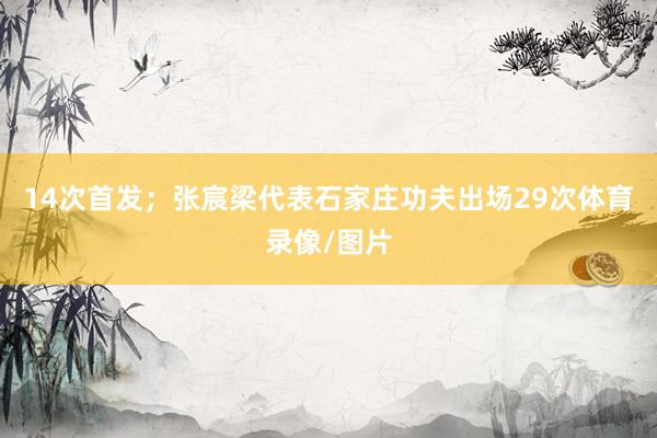 14次首发；张宸梁代表石家庄功夫出场29次体育录像/图片