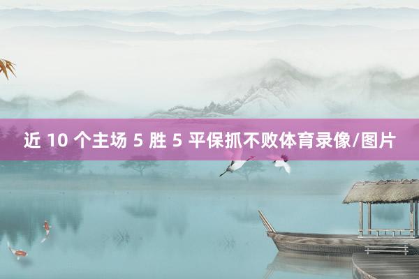 近 10 个主场 5 胜 5 平保抓不败体育录像/图片