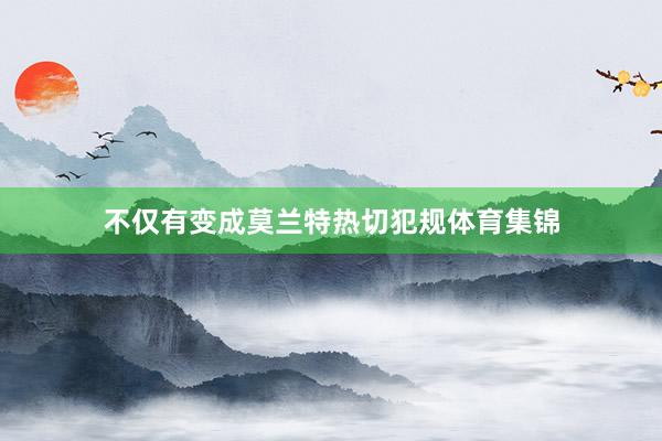 不仅有变成莫兰特热切犯规体育集锦