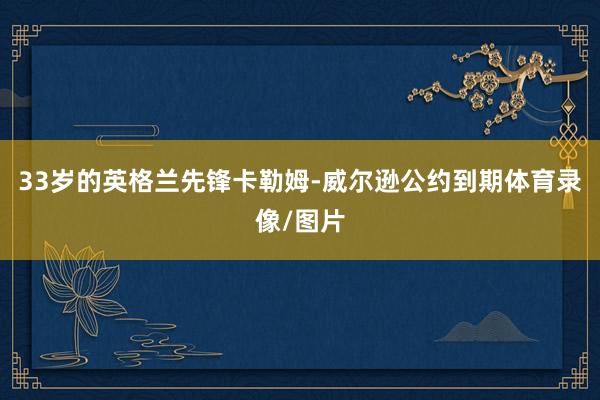 33岁的英格兰先锋卡勒姆-威尔逊公约到期体育录像/图片