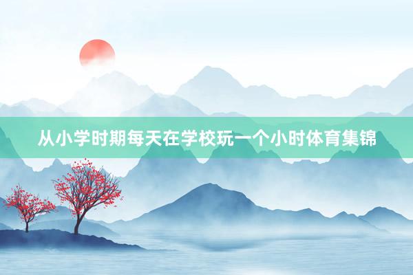 从小学时期每天在学校玩一个小时体育集锦