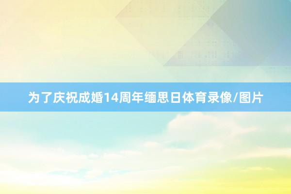为了庆祝成婚14周年缅思日体育录像/图片