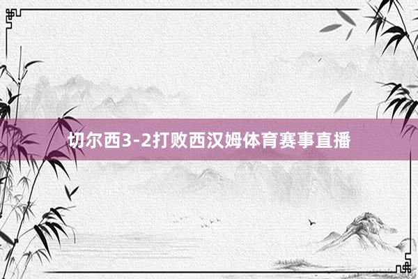 切尔西3-2打败西汉姆体育赛事直播