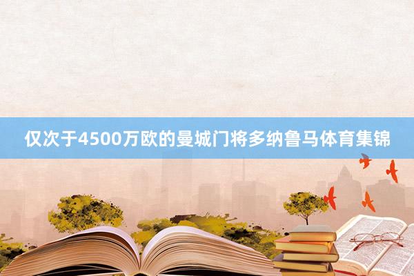 仅次于4500万欧的曼城门将多纳鲁马体育集锦